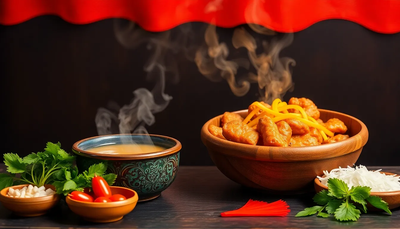 Ảnh minh họa món ăn Việt Nam hấp dẫn cho Quán 5