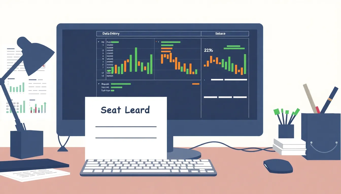 Data entry illustration