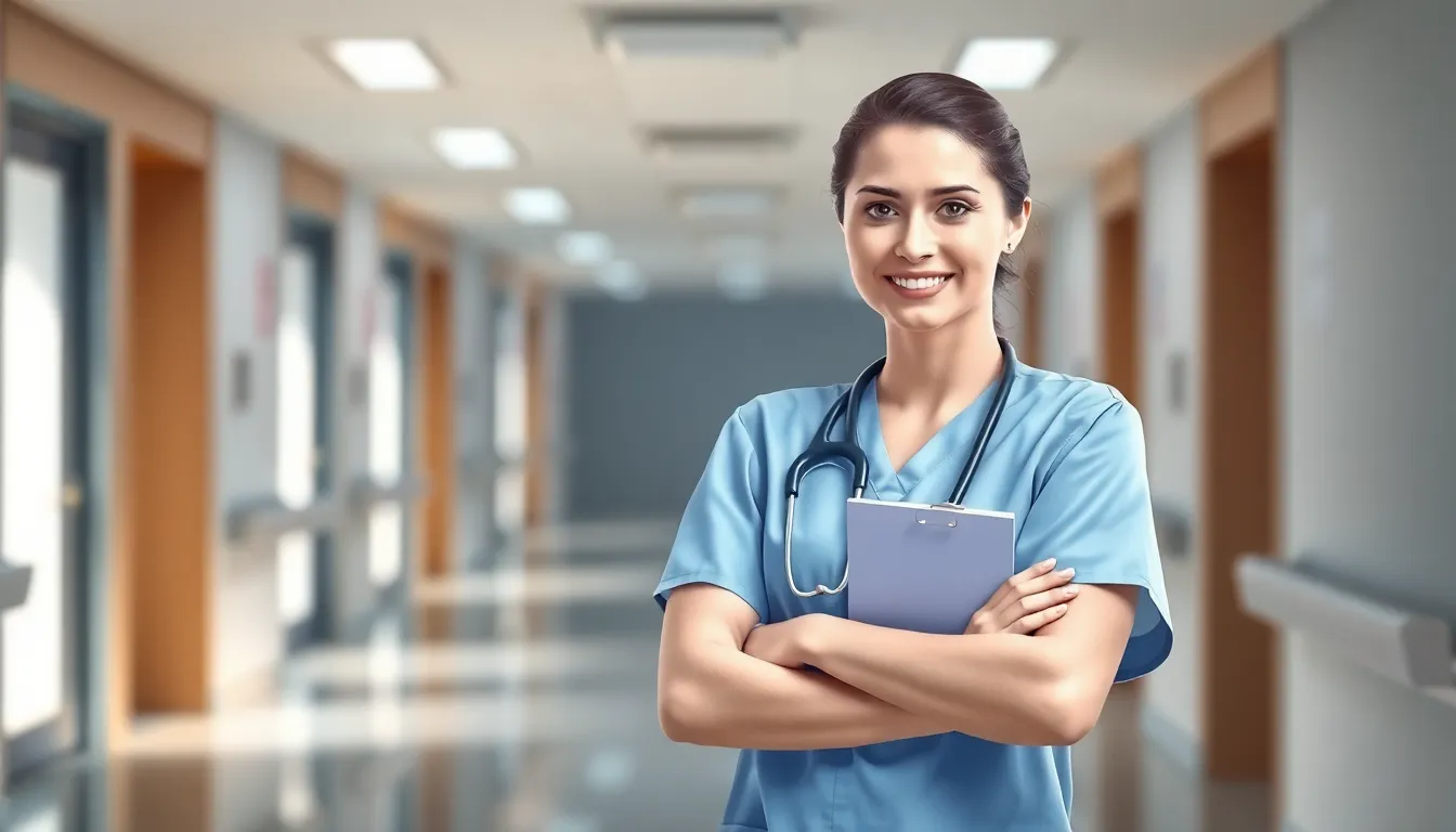 Registered nurse illustration