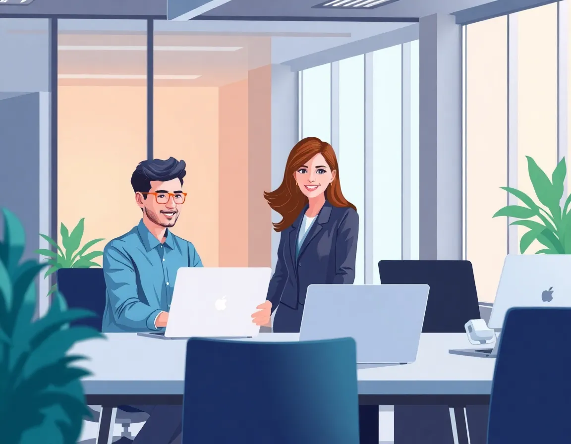 Office illustration