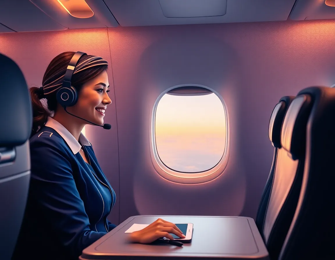 Airline support visual