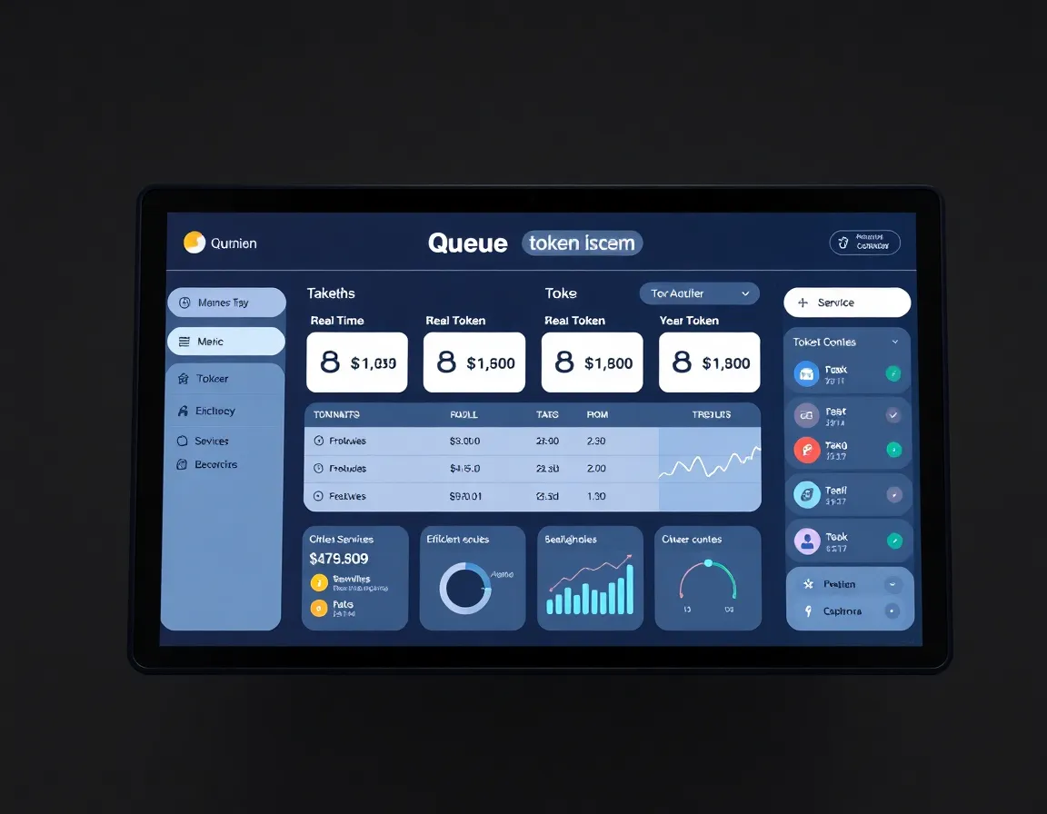 Queue Token System screenshot
