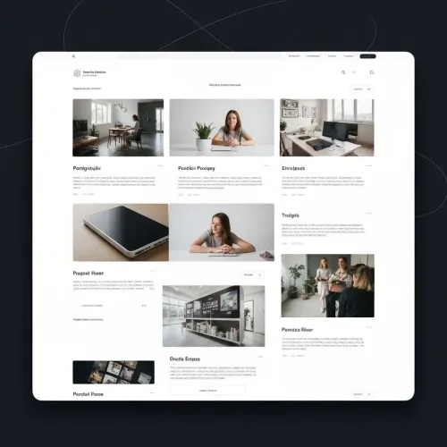 Professional Portfolio Layouts