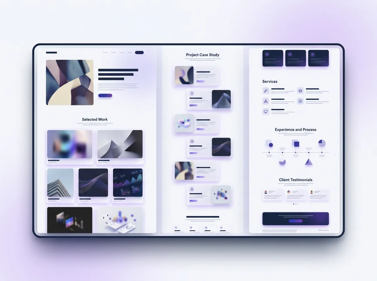 Build your portfolio website with AI