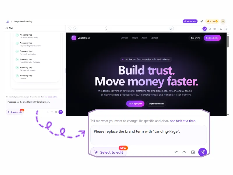 Paso 3: Personaliza Tu Landing Page