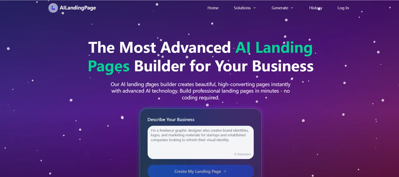 The Most Advanced AI Landing Pages Builder for Your Business