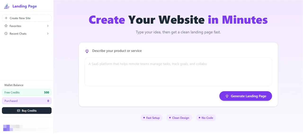 Landing-Page is a powerful AI landing page builder, serving as the ideal alternative to WordPress.