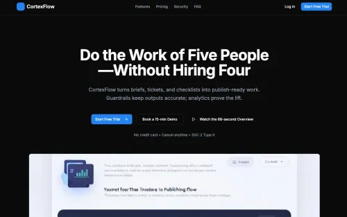 Explique su modelo o herramienta de IA con ejemplos en vivo y exenciones de responsabilidad claras.