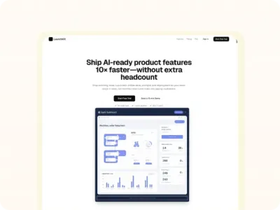 SaaS Product Launch Landing Page Solution