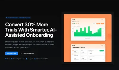 Lösung für die Landingpage zur Webinar-Registrierung