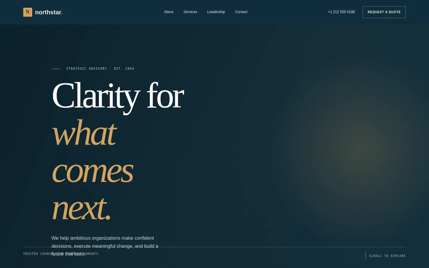 Corporate Business Website Template | AI-Powered Builder template preview