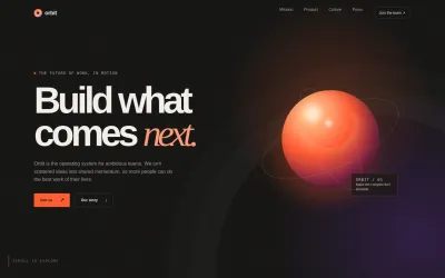 Startup Company Page Template | AI-Powered Builder preview