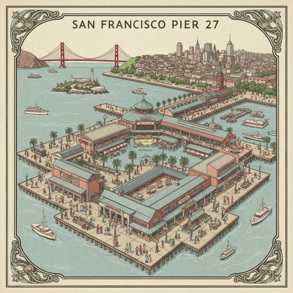 Pier 27 location map
